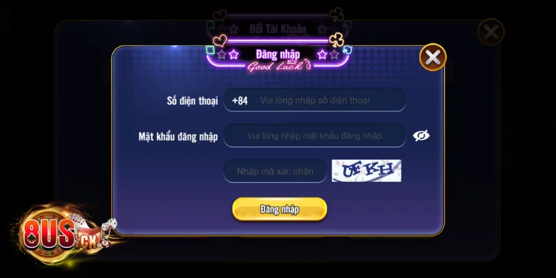 Hướng dẫn từng bước quy trình đăng nhập 8US cho tân binh